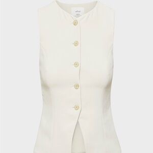 Aritzia Size 2 Cream Vest